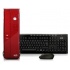 Computadora Ghia Kit PCGHIA-1577, Intel Celeron 847 1.10GHz, 2GB, 500GB, Rojo + Teclado/Mouse