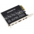 Gigabyte Tarjeta PCI Express GC-ALPINE RIDGE (rev. 1.0), Thunderbolt 3, 2x USB 2.0  2