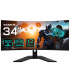 Monitor Gamer Curvo Gigabyte GS34WQC LCD 34", 3440x1440 Ultra Wide Quad HD, FreeSync, 120Hz, HDMI/DisplayPort, Negro   1