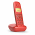 Gigaset Teléfono Inalámbrico DECT-A270, 1 Auricular, Rojo  3