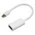 Gigatech Adaptador Mini DisplayPort Macho - HDMI Hembra, Blanco  1