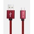 Ginga Cable USB A Macho - USB C Macho, Rojo  1
