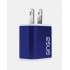 Ginga Cargador de Pared GI18CUB02-AZ, 5V, 2x USB 2.0, Azul  1