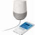 Google Home Asistente de Voz, Inalámbrico, WiFi, Bluetooth, Gris/Blanco  3