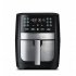 Gourmia Freidora de Aire GAF826, 7.6 Litros, 1700W, 204 °C, Negro/Plata