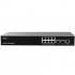 Switch Grandstream Gigabit Ethernet GWN7811P, 8 Puertos PoE 10/100/1000Mbps + 2 Puertos SFP+, 120W, 56Gbit/s, 16.000 Entradas - Administrable  1
