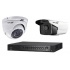 GVS Security Kit de Vigilancia de 4 Cámaras CCTV, 4 Canales, con Grabadora  1