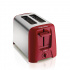 Hamilton Beach Tostador 22623, 2 Rebanadas, Rojo/Plata  1