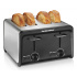 Hamilton Beach Tostadora 24997F, 4 Porciones, 1400W