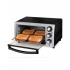 Hamilton Beach Horno Eléctrico Tostador 31142, 4 Rebanadas, Negro/Plata  2