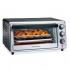 Hamilton Beach Horno Eléctrico Tostador/Freidor de Aire 31416, 1500W, Plata  1