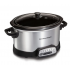 Hamilton Beach Olla Eléctrica 33443, Antiadherente, 3.8 Litros, Acero Inoxidable - Imagen adicional 1