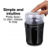 Hamilton Beach Molino de Granos de Café 80402, 125W, 50g con Dispensador, Negro  6
