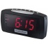 Hamilton Beach Radio Despertador HCR330, AM/FM, Negro  1