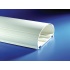 Hellermann Canaleta de PVC sin Tapa, 2.4 Metros, Blanco  1