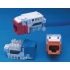 Hellermann Tyton Jack de Red Cat5e, RJ-45, Blanco  2