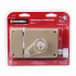 Hermex Cerradura de Sobreponer CS-701B, Izquierdo, Latón  2