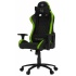 HHGears Silla Gamer XL-500, hasta 130Kg, Negro/Verde  3