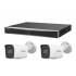 Hikvision Kit de Vigilancia ACUKIT2CAM de 2 Cámaras IP Bullet con Grabadora de 8 Canales