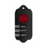 Hikvision Botón de Pánico DS-1530HMI(AE), Alámbrico, Negro - Compatible con DVR´s Móviles - Imagen adicional 1