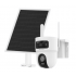 Hikvision Kit de Vigilancia DS-2CFSP8-D/4G/LA de 1 Cámaras IP Domo WiFi, Incluye Panel Solar y Batería