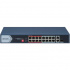 Switch Hikvision Fast Ethernet DS-3E0318P-E/M(C), 16 Puertos PoE 10/100Mbps + 1 Puerto 10/100/1000Mbps + 1 Puerto Gigabit Combo, 130W, 7.2 Gbit/s, 8000 Entradas - No Administrable  1