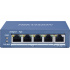 Switch Hikvision Gigabit Ethernet DS-3E0505P-E/M, 4 Puertos PoE+ 10/100/1000Mbps + 1 Puerto Uplink, 10 Gbit/s, 2000 Entradas - No Administrable  1