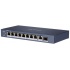 Switch Hikvision Gigabit Ethernet DS-3E0510HP-E, 6 Puertos PoE 10/100/1000Mbps + 2 Puertos Hi-PoE, 20Gbit/s, 4000 Entradas - No Administrable  1