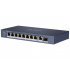 Switch Hikvision Gigabit Ethernet DS-3E0510HP-E, 6 Puertos PoE 10/100/1000Mbps + 2 Puertos Hi-PoE, 20Gbit/s, 4000 Entradas - No Administrable