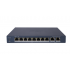 Switch Hikvision DS-3E1510P-EI, 2 Puertos Gigabit Ethernet 10/100/1000 8 x PoE+ 110W, 20 Gbit/s, 4000 Entradas, Administrado   1