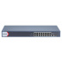 Switch Hikvision DS-3E1518P-EI/M, 16 Puertos Gigabit Ethernet 10/100/1000 16 x PoE Activo 130W, 1 Puertos SFP, 56 Gbit/s, 8000 Entradas, Administrado   1