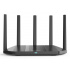 Hikvision Router DS-3WR18X MU-MIMO Firewall, Wi-Fi 6, 4 x RJ-45 1800 Mbit/s WLAN, Inalámbrico, Doble Banda 2.4/5 GHz, 5 Antenas Externas, de 5 dBi   1