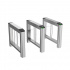Hikvision Torniquete de Barrera Giratoria DS-K3B220-KIT, Acero Inoxidable - Imagen adicional 1