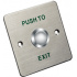 Hikvision Botón de Salida DS-K7P01, Alámbrico, Acero Inoxidable  2