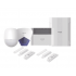 Hikvision Kit Sistema de Alarma DS-PHA64-LP AX HYBRID PRO, Alámbrico/Inalámbrico, 64 Zonas de Alarma, 1 Sensor de Movimiento, 2 Sensores Puerta/Ventana, con Panel de Control