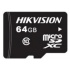 Memoria Flash Hikvision HS-TF-L2I, 64GB MicroSDXC NAND Clase 10 - para Videovigilancia