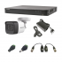 Hikvision Kit de Vigilancia TurboHD 1080p KH1080P4BW de 4 Cámaras CCTV Bullet y 4 Canales, con Grabadora DVR  1