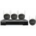 Hikvision Kit de Vigilancia NK42W0H-1T(WD)(D) de 4 Cámaras IP Bullet y 4 Canales, con Grabadora  1