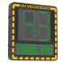 Hikvision Pantalla de Velocidad YJP7681-188-RR, LED, Verde/Rojo - Imagen adicional 1