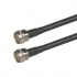 Hirschmann Cable Coaxial N Macho - N Hembra, 50cm, Negro  1