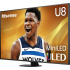 Hisense Smart TV Mini LED ULED 55U8QG 55", 4K Ultra HD, Negro - Imagen adicional 3