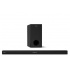 Hisense Barra de Sonido HS218, Bluetooth, Alámbrico, 2.1 Canales, 80W RMS, USB, Negro ― Daños mayores pero funcional - Reja protectora de bocinas golpeada  1