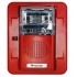 Hochiki Sirena con Lámpara Estroboscópica HEC3-24WR, Montaje en Pared, Rojo  1