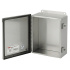 Hoffman Caja de Conexión Eléctrica 12" x 12", Acero Inoxidable, Gris  1
