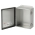 Hoffman Gabinete de Acero Inoxidable para Exteriores, 12.5 x 19.5cm, Gris  1