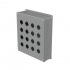 Hoffman Gabinete para Botones PB Enclosure, Tipo 12, 16 PB, Gris  1