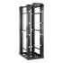 Hoffman Rack Abierto de 4 Postes, 45U, hasta 453.6 Kg, Negro  1