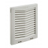 Hoffman Rejilla para Respiración de Gabinete con Filtro, Gris  1