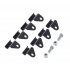 Hoffman Kit de Empalme Ajustable, Negro