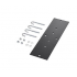 Hoffman Kit de Placa de Montaje para Rack a Guía de Cables, Negro  1